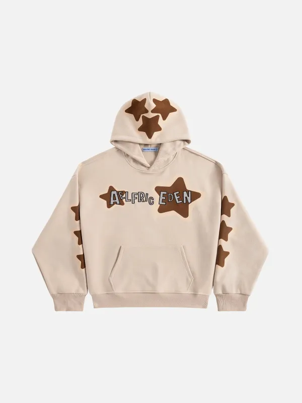[Pre-Order] Aelfric Eden Applique Embroidery Eden Star Pullover Hoodie sold by Aelfric Eden