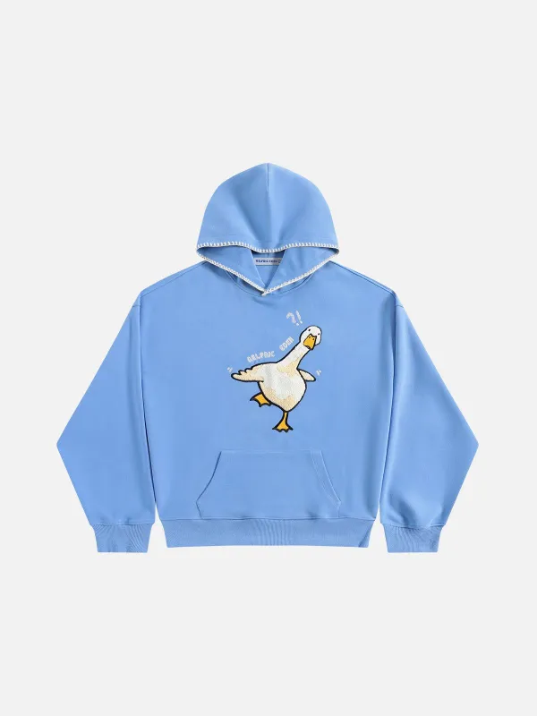 Aelfric Eden Oversized Duck Pullover Hoodie sold by Aelfric Eden