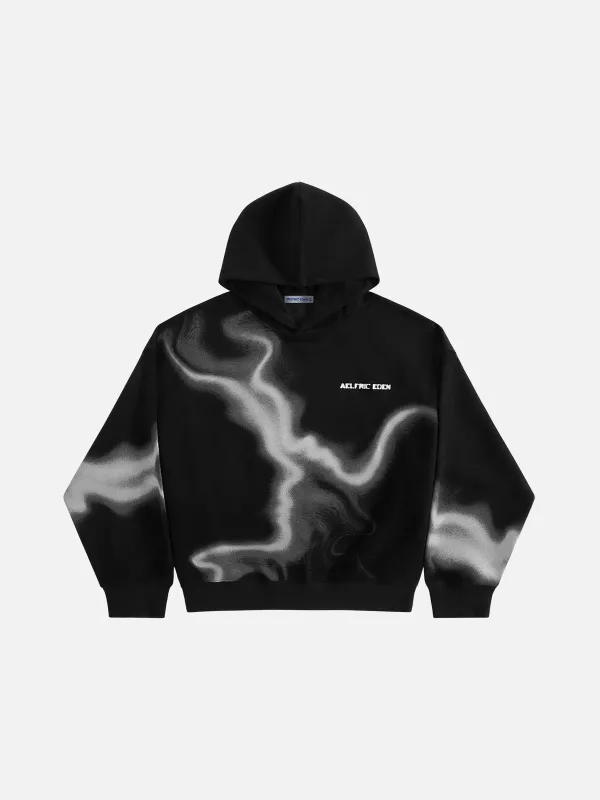 Aelfric Eden Thermal Imaging Blurring Print Pullover Hoodie sold by Aelfric Eden