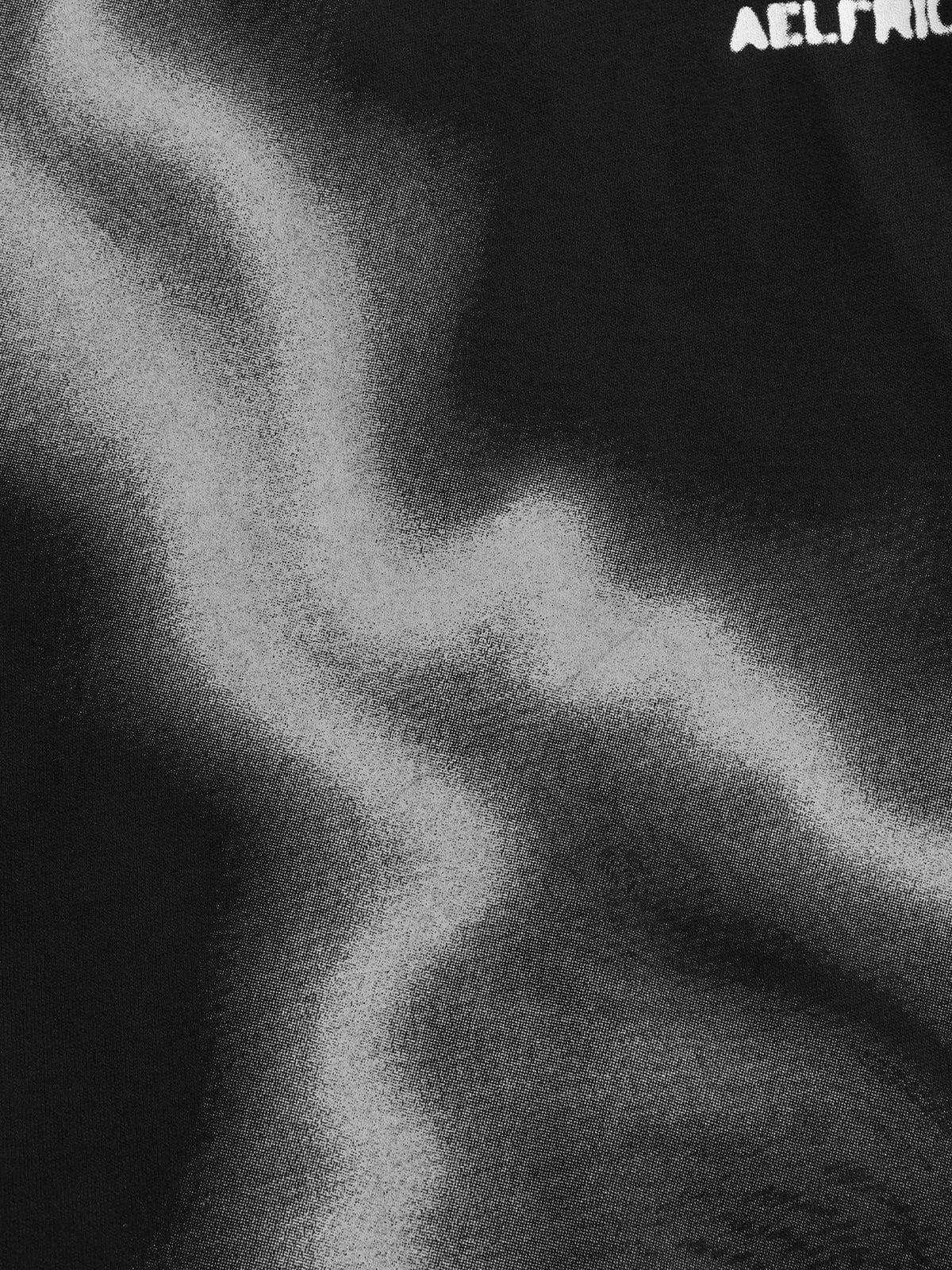 Aelfric Eden Thermal Imaging Blurring Print Pullover Hoodie sold by Aelfric Eden product image thumbnail 4