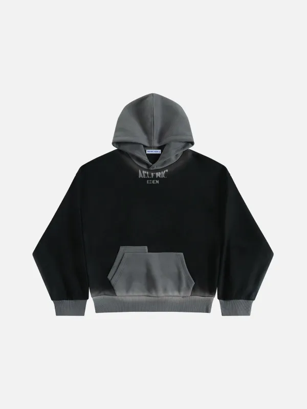 Aelfric Eden Deconstructed Patchwork Washed Pullover Hoodie sold by Aelfric Eden