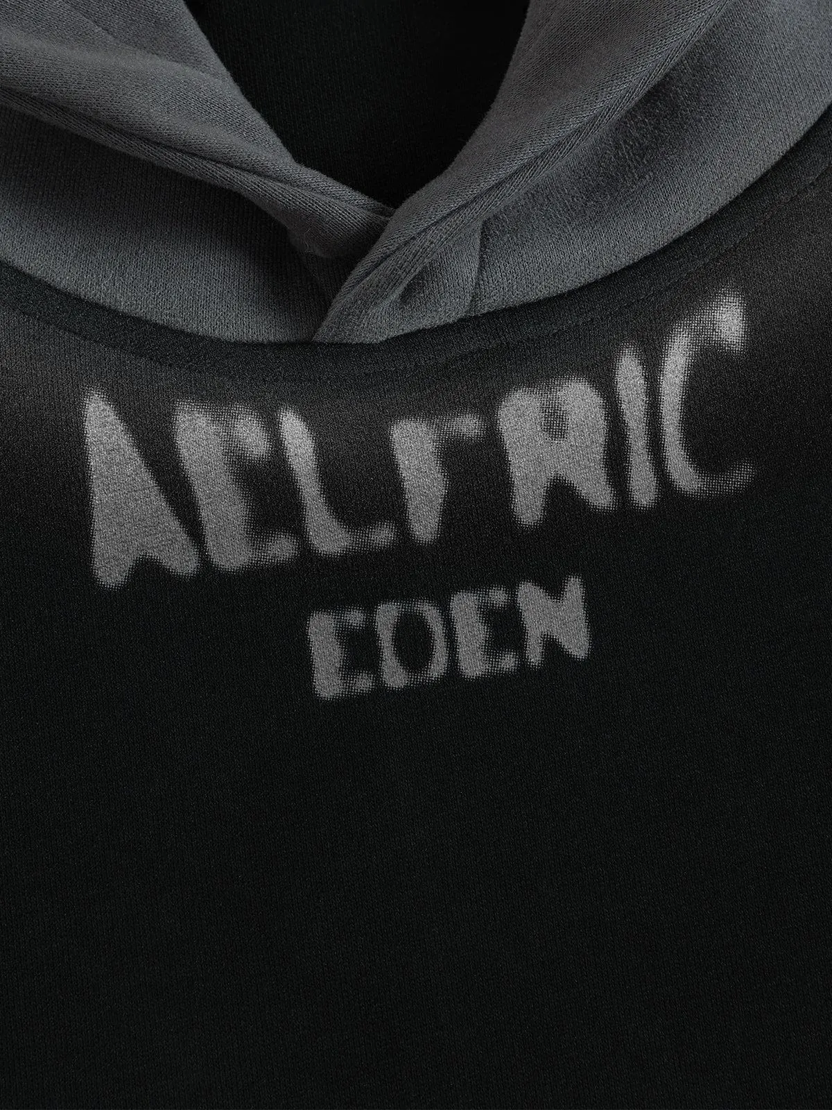 Aelfric Eden Deconstructed Patchwork Washed Pullover Hoodie sold by Aelfric Eden product image thumbnail 3