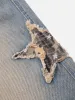 Aelfric Eden CAMO Star Cuffed Baggy Jeans sold by Aelfric Eden