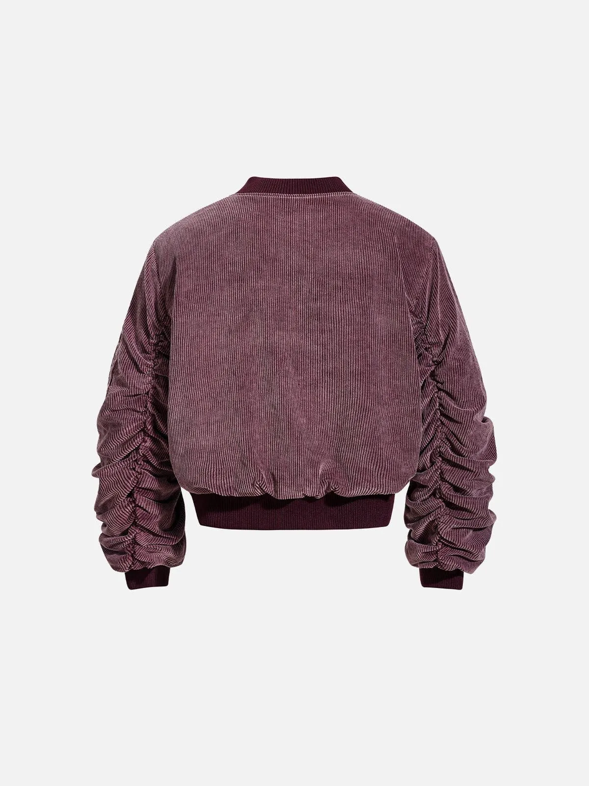 Aelfric Eden Pleated Corduroy Bomber Jacket sold by Aelfric Eden product image thumbnail 4