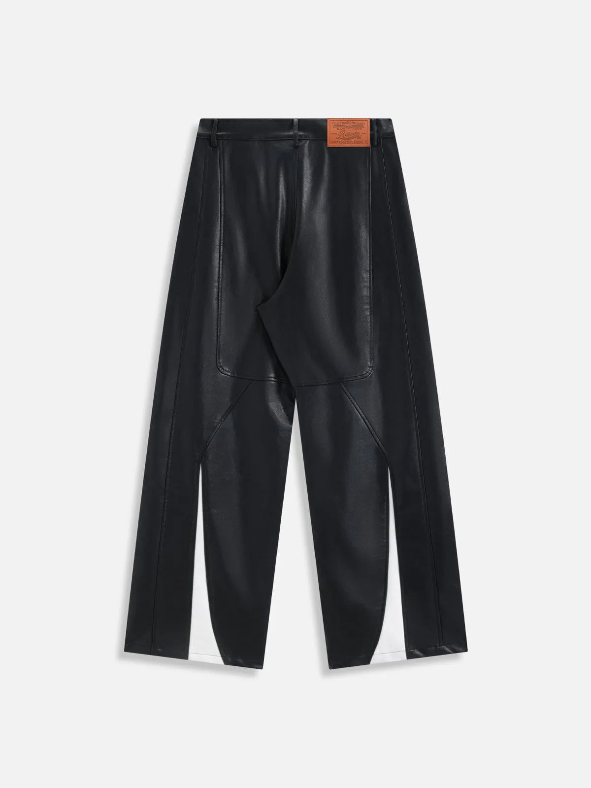 Aelfric Eden Racing Logo Patches Faux Leather Pants sold by Aelfric Eden product image thumbnail 2