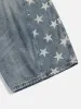 Aelfric Eden Star Panel Rivets Baaggy Jeans sold by Aelfric Eden
