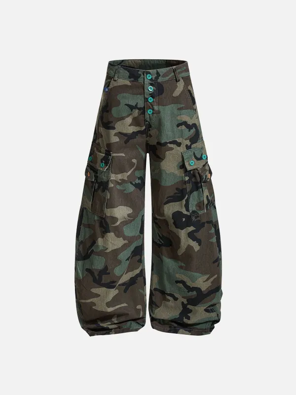 Aelfric Eden CAMO Baggy Barrel Pants sold by Aelfric Eden