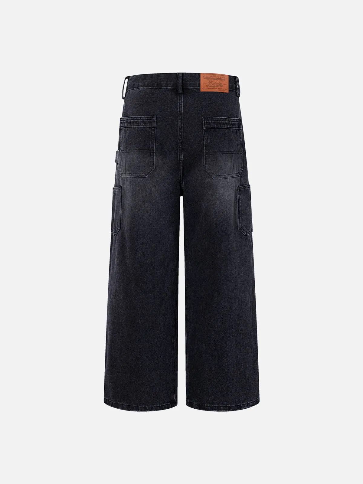 Aelfric Eden Floral Embroidery Double Knee Jeans sold by Aelfric Eden product image thumbnail 2