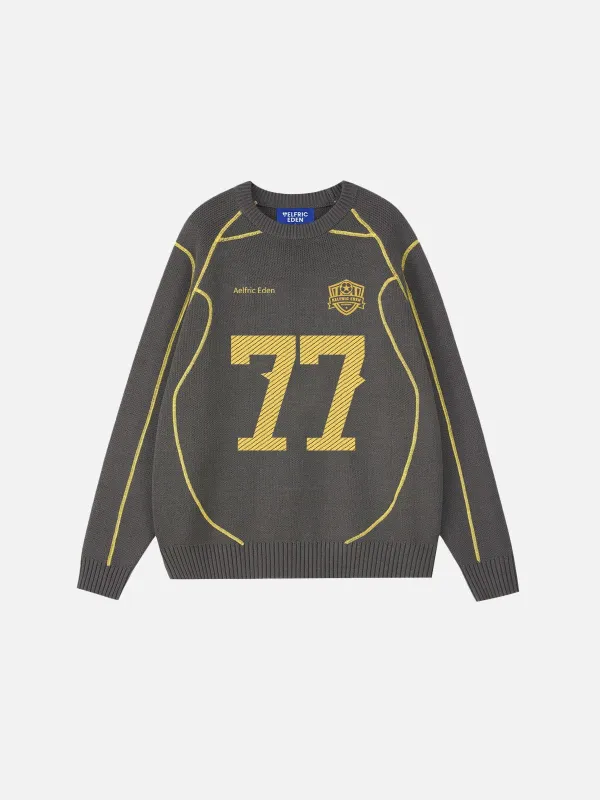 Aelfric Eden Stitch 77 Jacquard Sweater sold by Aelfric Eden