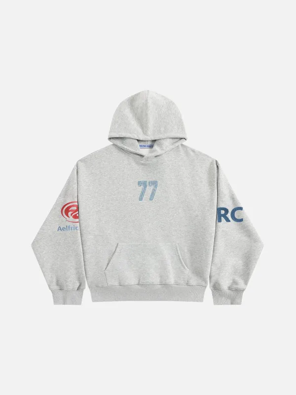 Aelfric Eden 77 Pattern Pullover Hoodie sold by Aelfric Eden