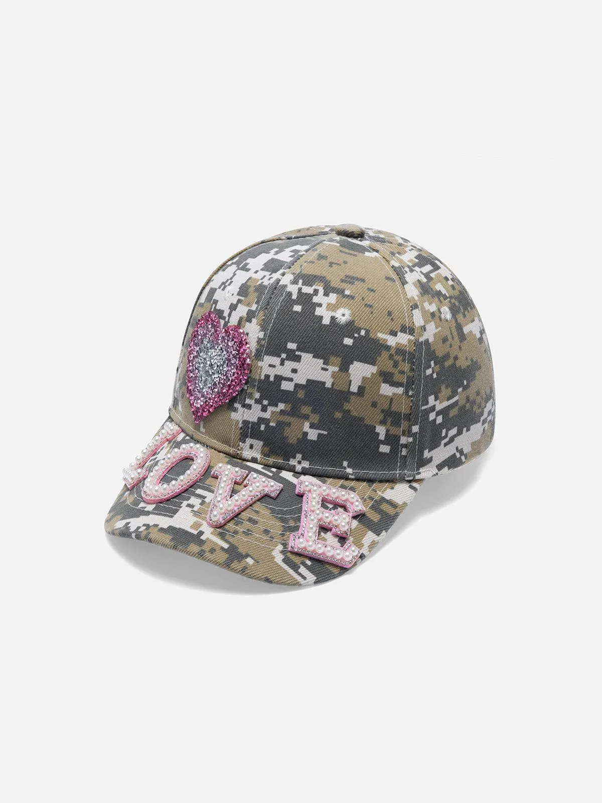 Rhinestone CAMO Cap sold by Aelfric Eden