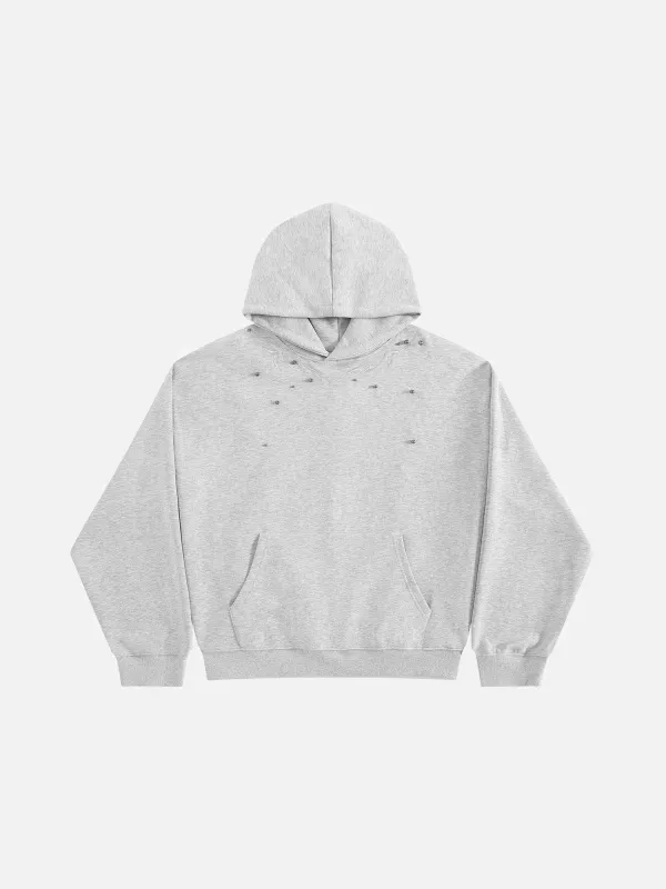 Aelfric Eden Rivet Embroidery Pullover Hoodie sold by Aelfric Eden