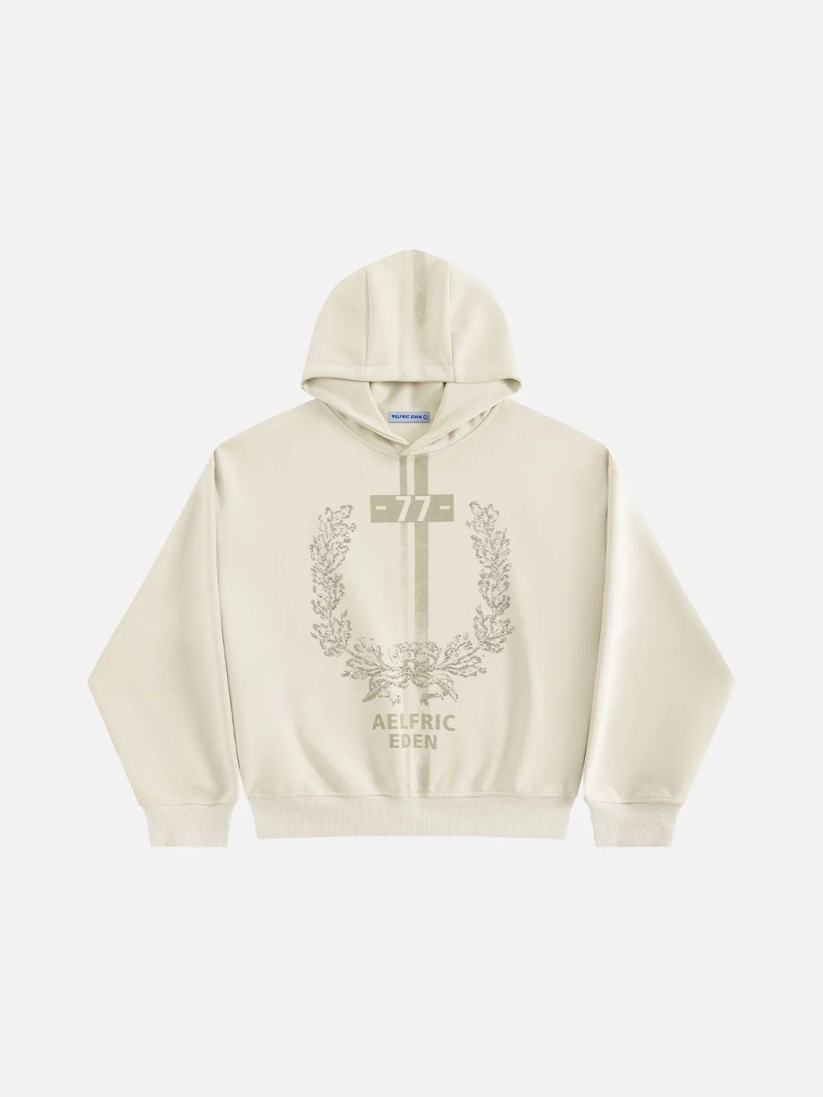 Aelfric Eden Rhinestone Floral Badge Pullover Hoodie sold by Aelfric Eden