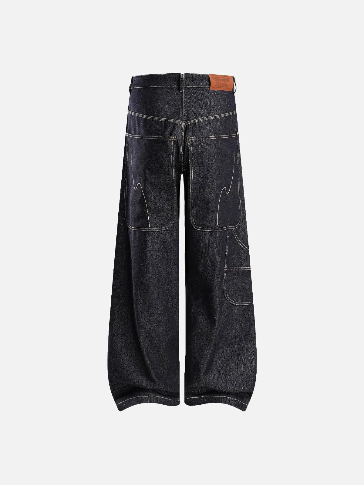 Aelfric Eden Stitch Raw Baggy Jeans sold by Aelfric Eden product image thumbnail 2
