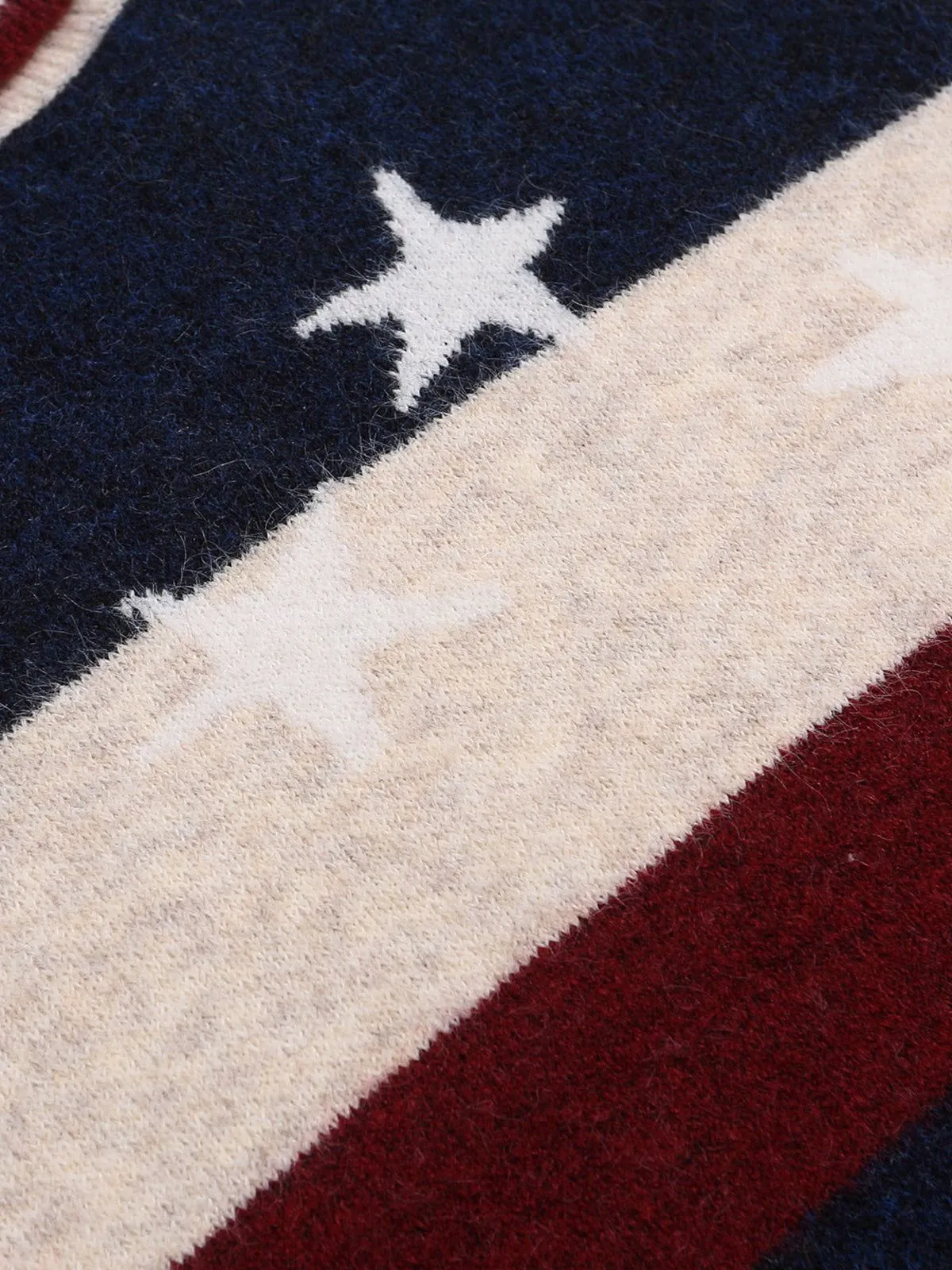 Aelfric Eden Stripe Star 86 Fold-Over Sweater sold by Aelfric Eden product image thumbnail 4