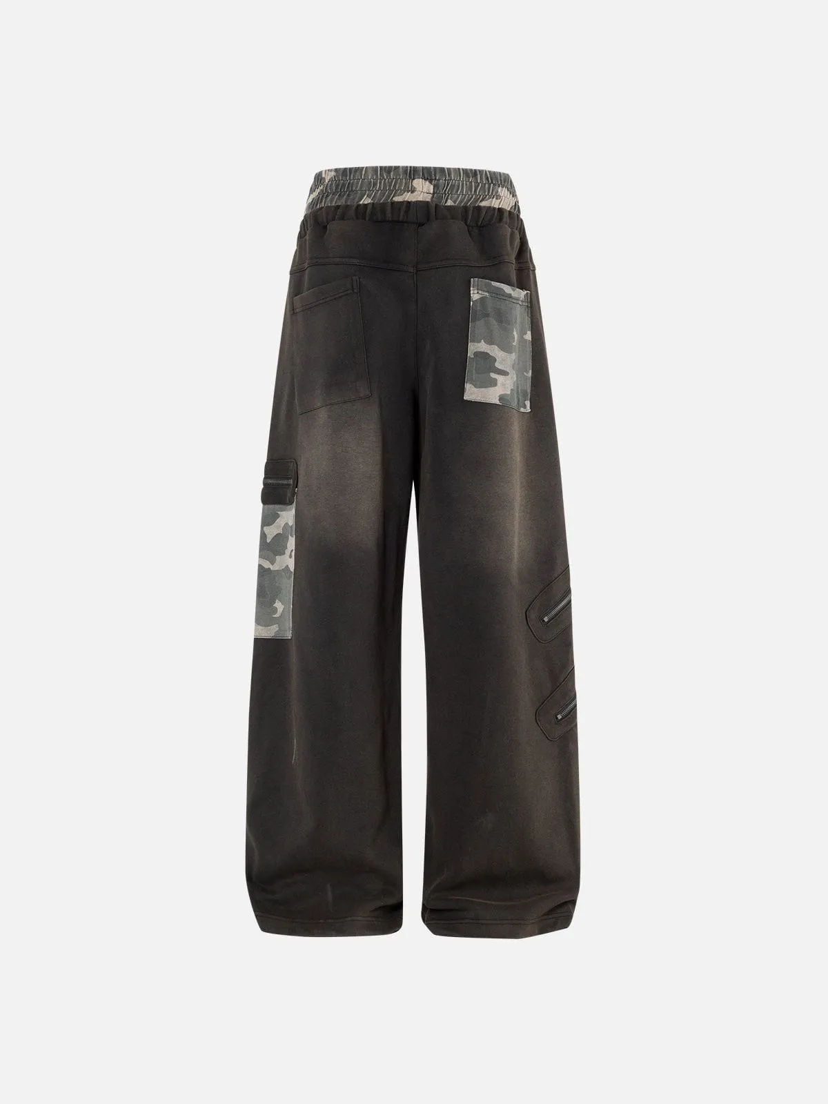 Aelfric Eden CAMO Double Waist Baggy Sweatpants sold by Aelfric Eden product image thumbnail 2