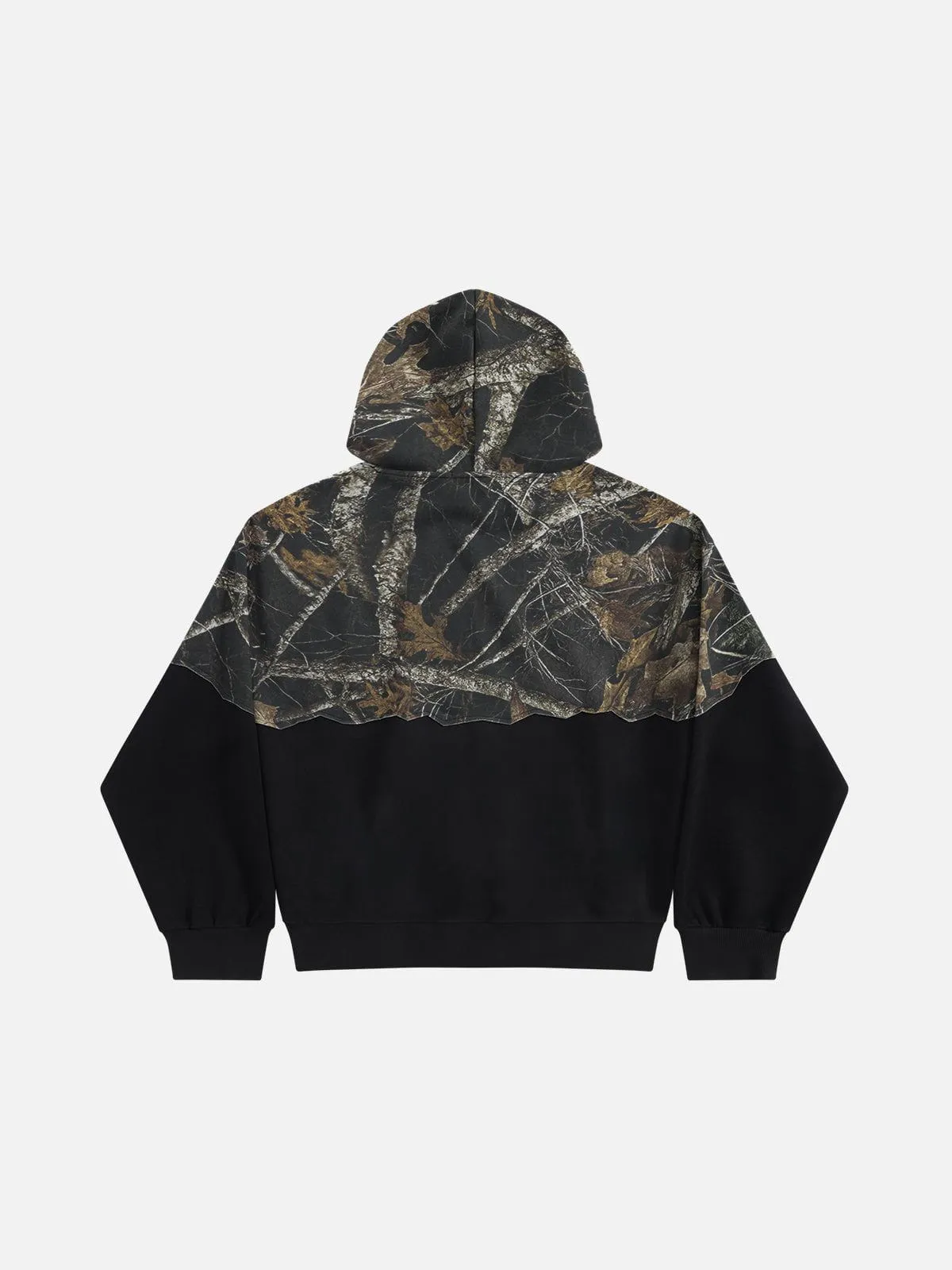Aelfric Eden CAMO Graffiti Patchwork Pullover Hoodie sold by Aelfric Eden product image thumbnail 2