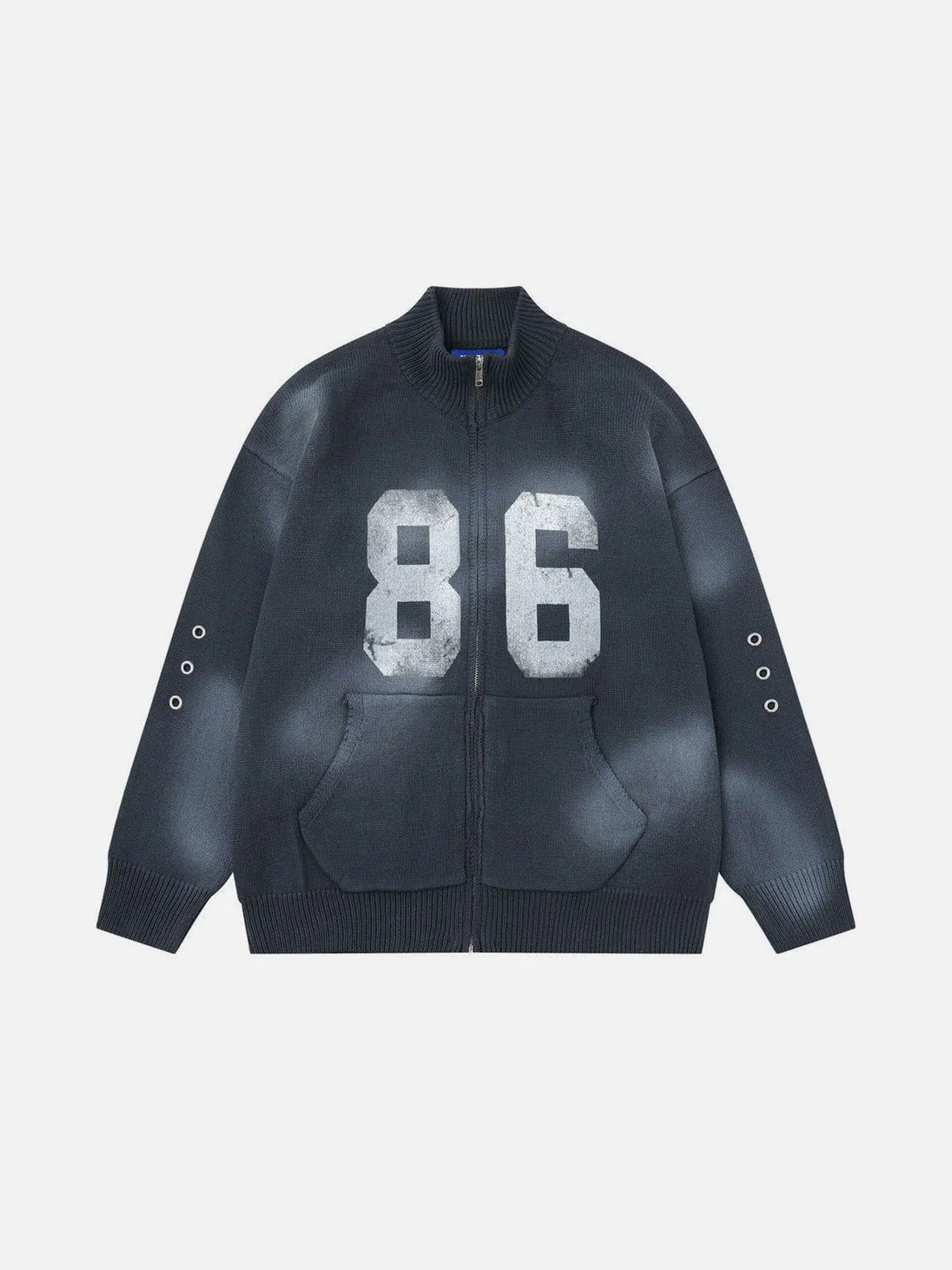 Aelfric Eden Grommet 86 Zip Up Cardigan sold by Aelfric Eden product image thumbnail 2