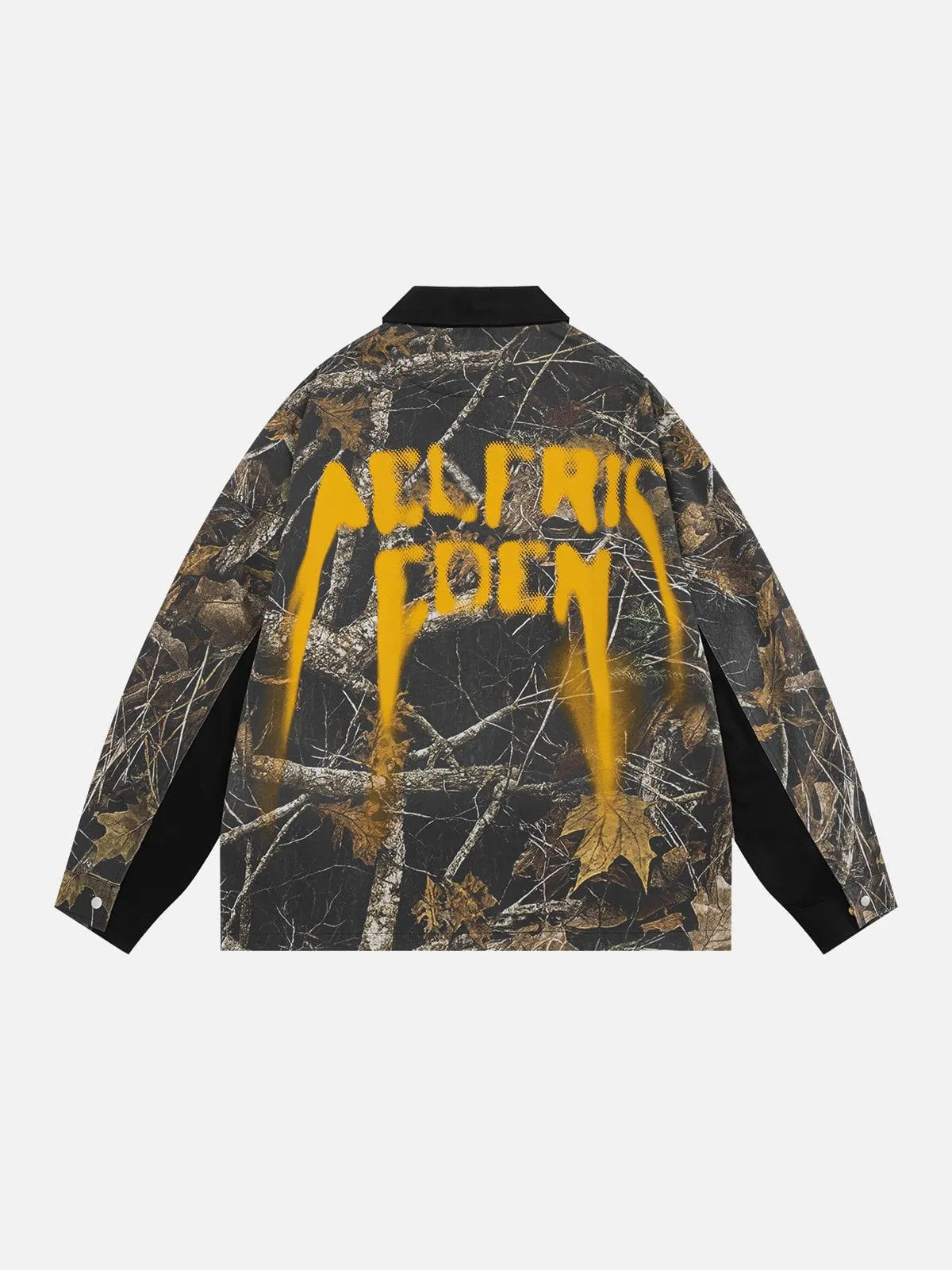 Aelfric Eden Leaf CAMO Graffiti Jacket sold by Aelfric Eden product image thumbnail 2
