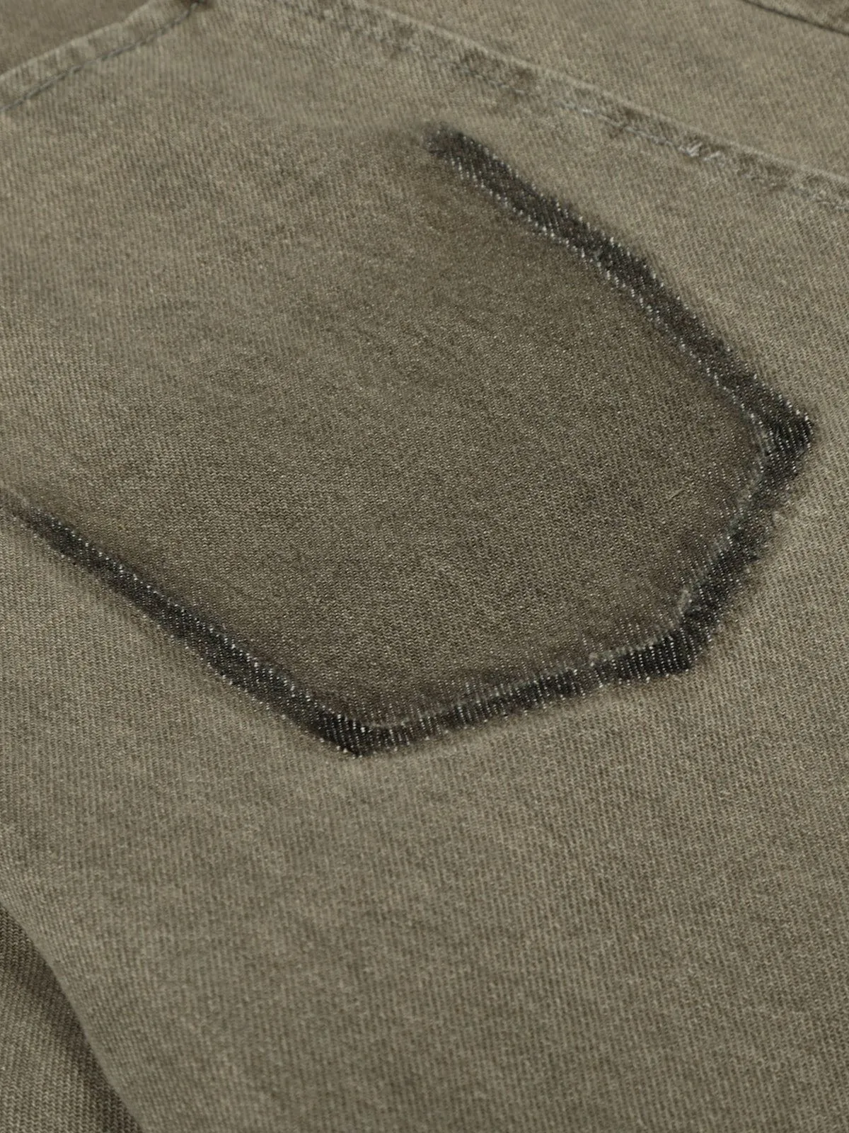 Aelfric Eden Pocket Graphic Baggy Barrel Jeans sold by Aelfric Eden product image thumbnail 4