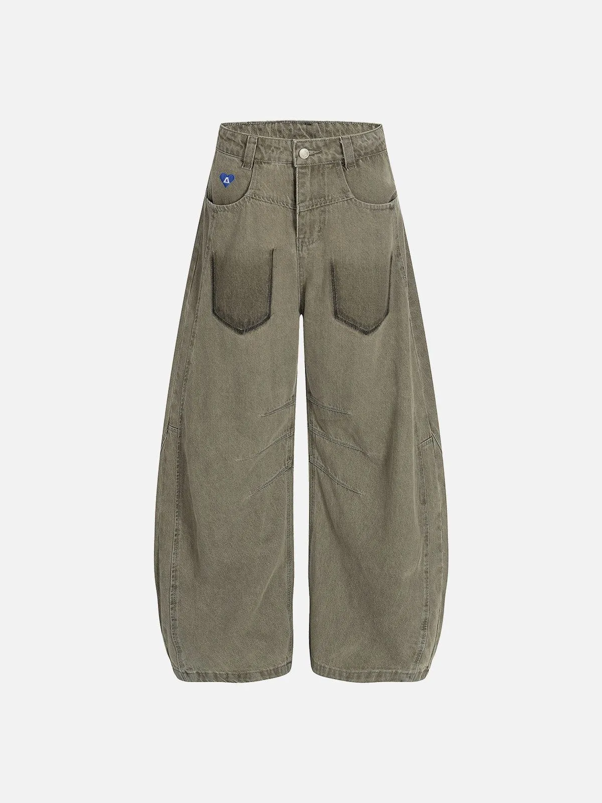 Aelfric Eden Pocket Graphic Baggy Barrel Jeans sold by Aelfric Eden