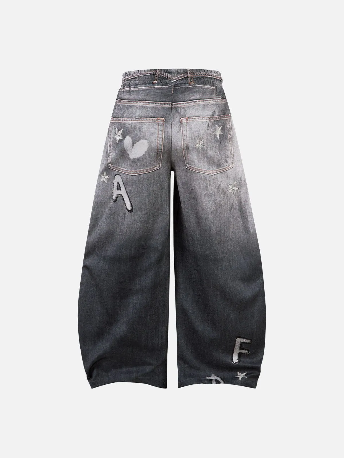Aelfric Eden Graffiti Cat Baggy Barrel Sweatpants sold by Aelfric Eden product image thumbnail 2