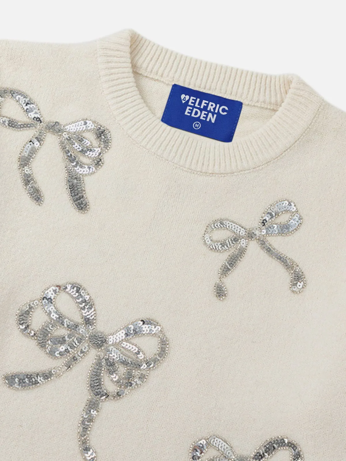 Aelfric Eden Sequins Bow Sweater sold by Aelfric Eden product image thumbnail 4