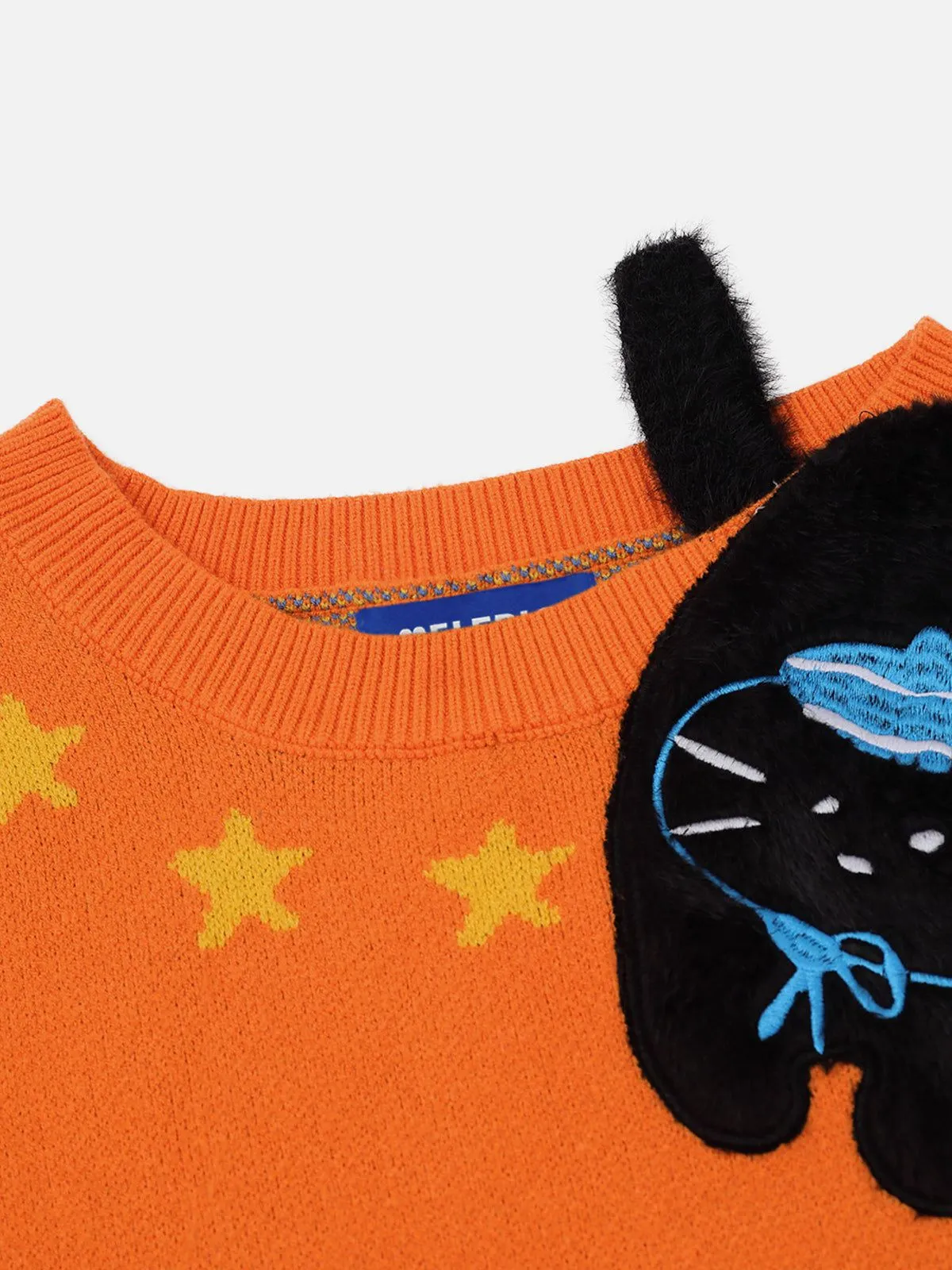 Aelfric Eden Cat Off-The-Shoulder Sweater sold by Aelfric Eden product image thumbnail 4