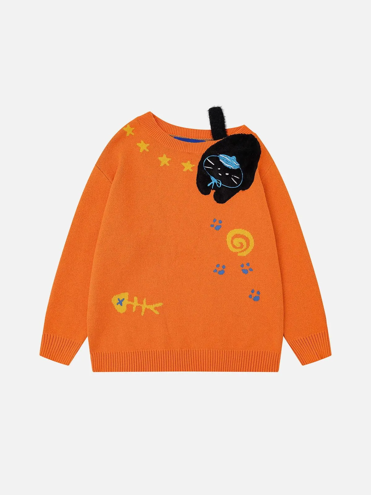 Aelfric Eden Cat Off-The-Shoulder Sweater sold by Aelfric Eden product image thumbnail 2