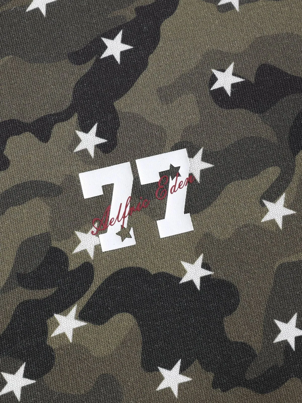 Aelfric Eden CAMO Boxy Reversible Zip Up Hoodie sold by Aelfric Eden product image thumbnail 4