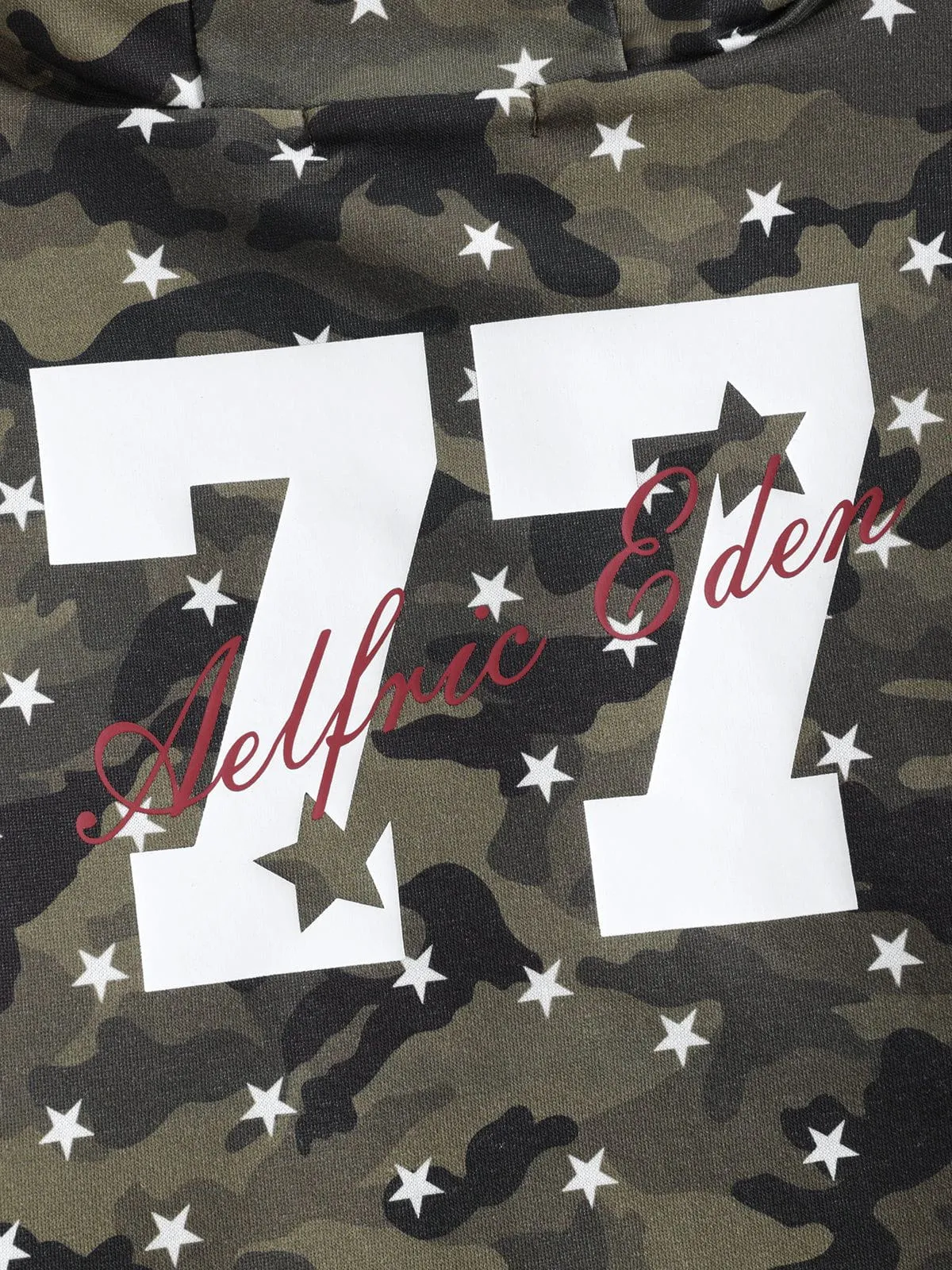 Aelfric Eden CAMO Boxy Reversible Zip Up Hoodie sold by Aelfric Eden product image thumbnail 5