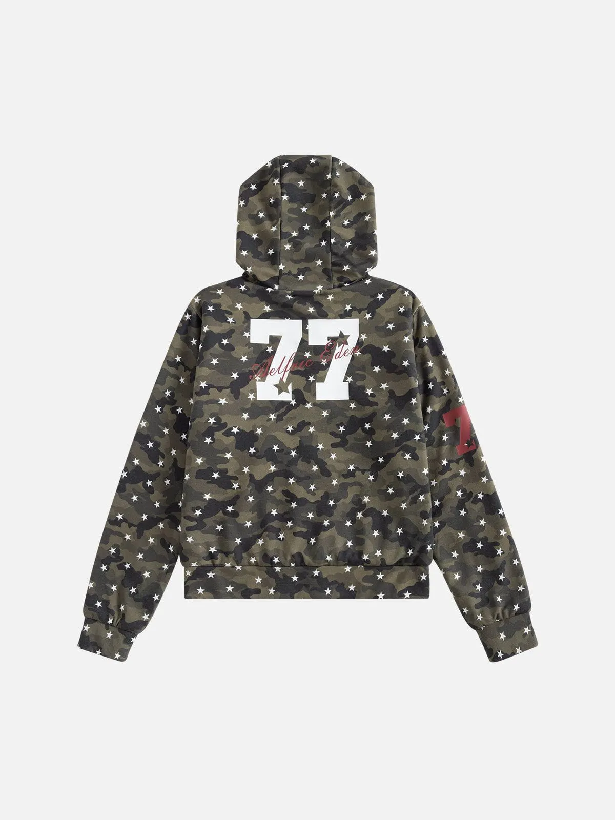 Aelfric Eden CAMO Boxy Reversible Zip Up Hoodie sold by Aelfric Eden product image thumbnail 2