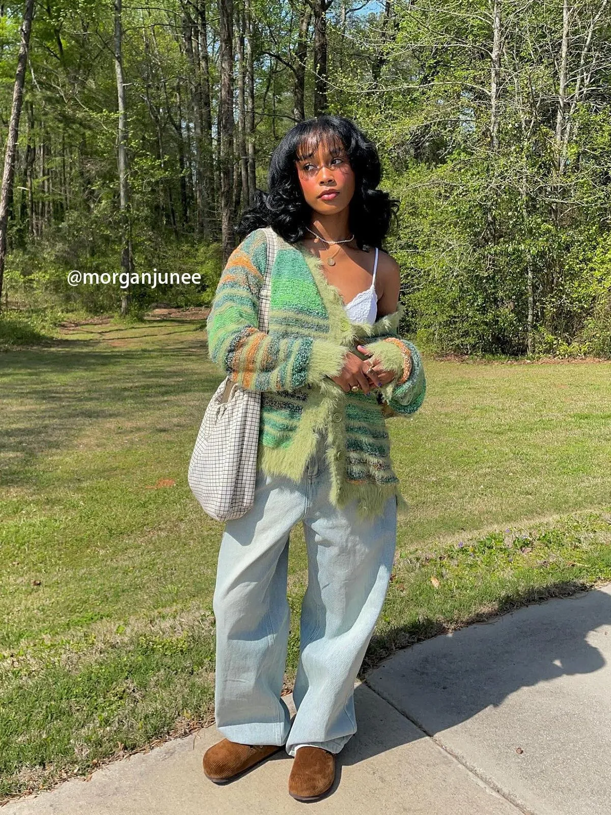 Aelfric Eden Fringe Stripe Cardigan sold by Aelfric Eden product image thumbnail 2