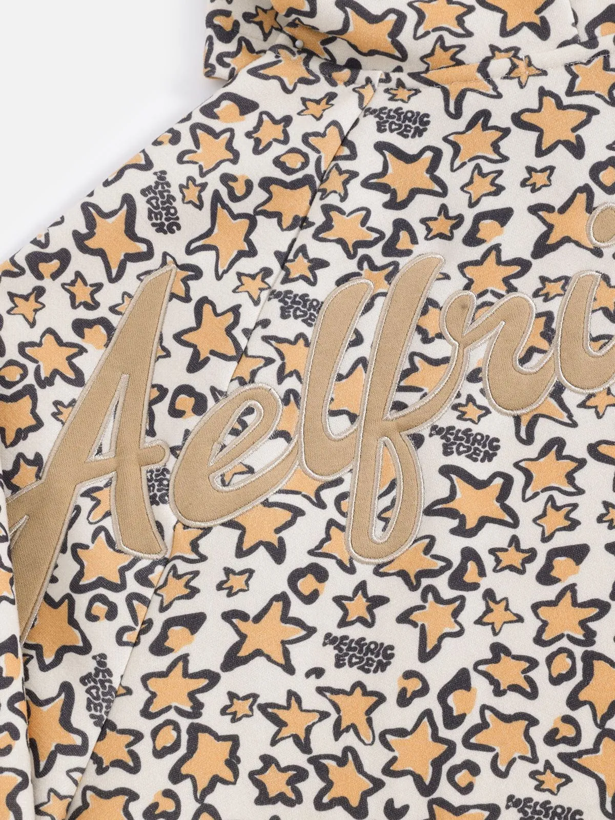 Aelfric Eden Leopard Eden Star Boxy Pullover Hoodie sold by Aelfric Eden product image thumbnail 5
