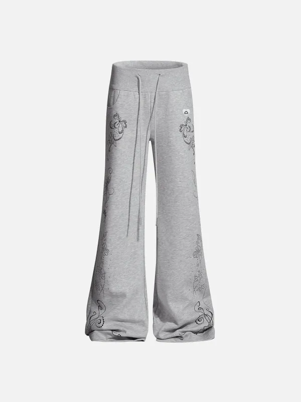 Aelfric Eden Rhinestone Baggy Sweatpants sold by Aelfric Eden