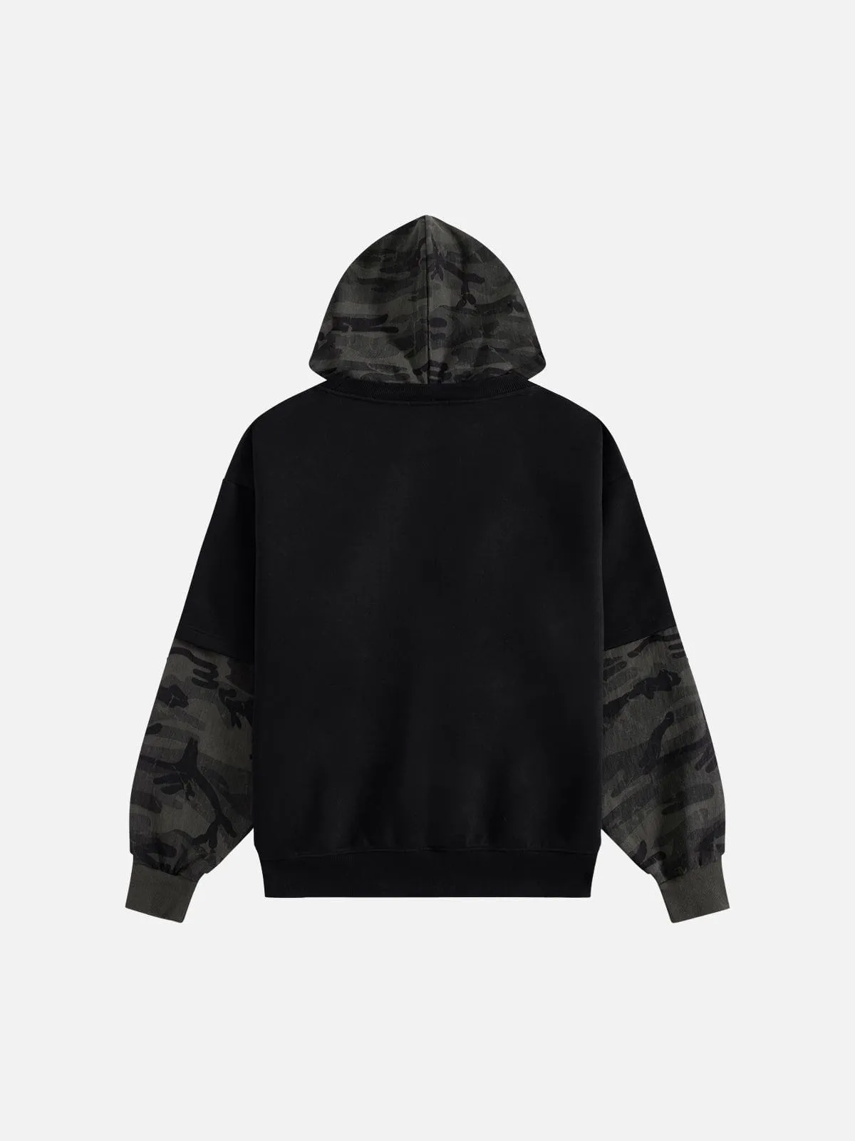 Aelfrc Eden CAMO Two Layer Pullover Hoodie sold by Aelfric Eden product image thumbnail 2