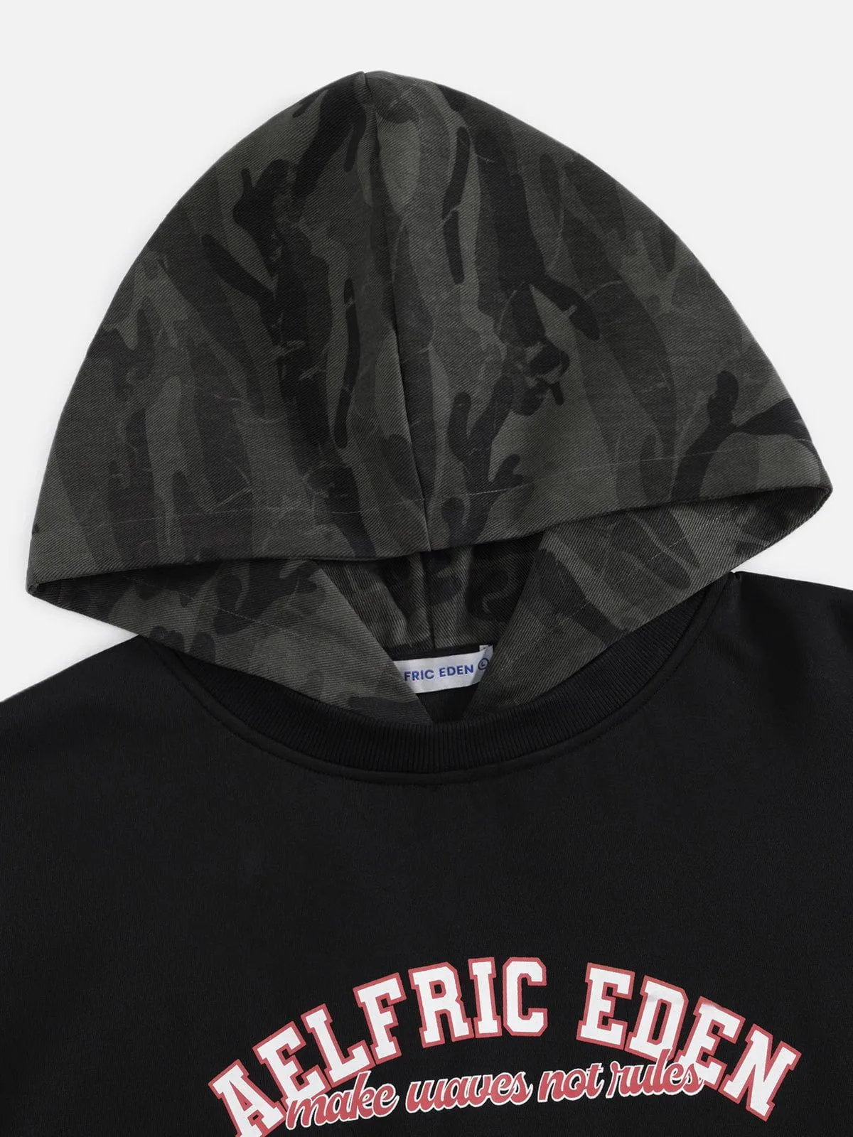Aelfrc Eden CAMO Two Layer Pullover Hoodie sold by Aelfric Eden product image thumbnail 3