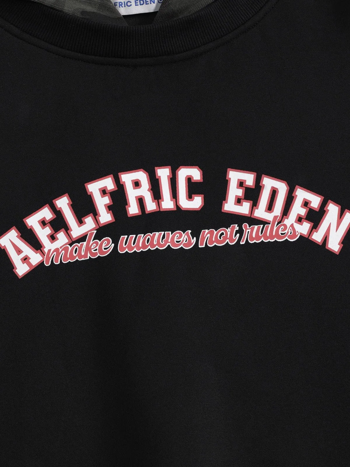 Aelfrc Eden CAMO Two Layer Pullover Hoodie sold by Aelfric Eden product image thumbnail 4