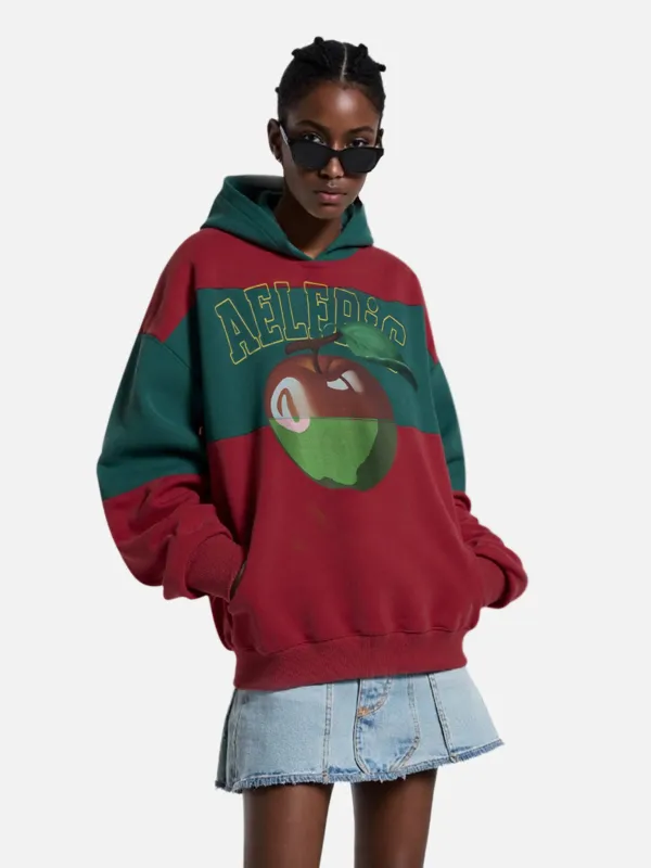 Aelfric Eden Fruit Patchwork Pullover Hoodie sold by Aelfric Eden