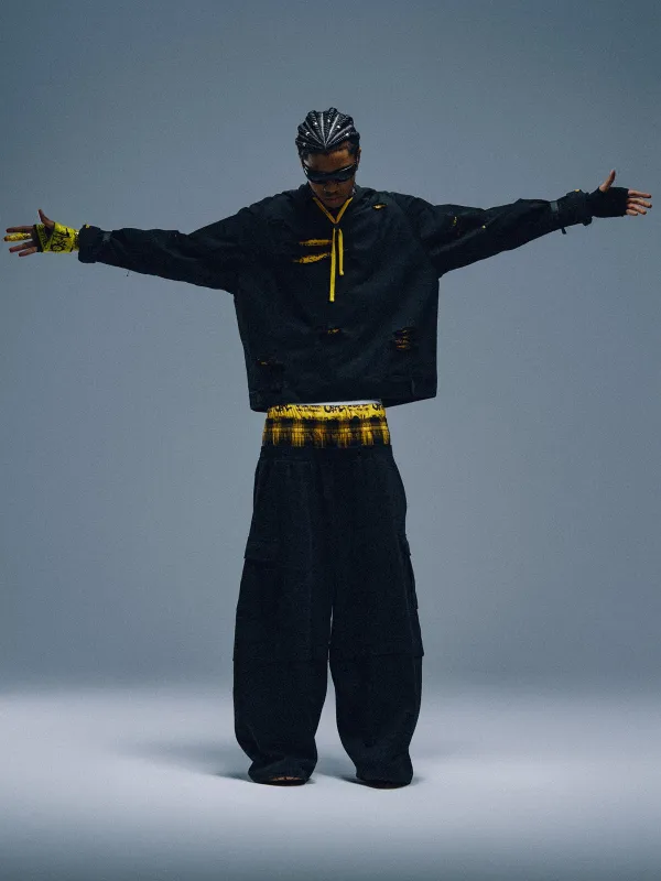 [COMPLEXCON 2025 LIMITED] Triple Waist Super Baggy Barrel Pants sold by Aelfric Eden