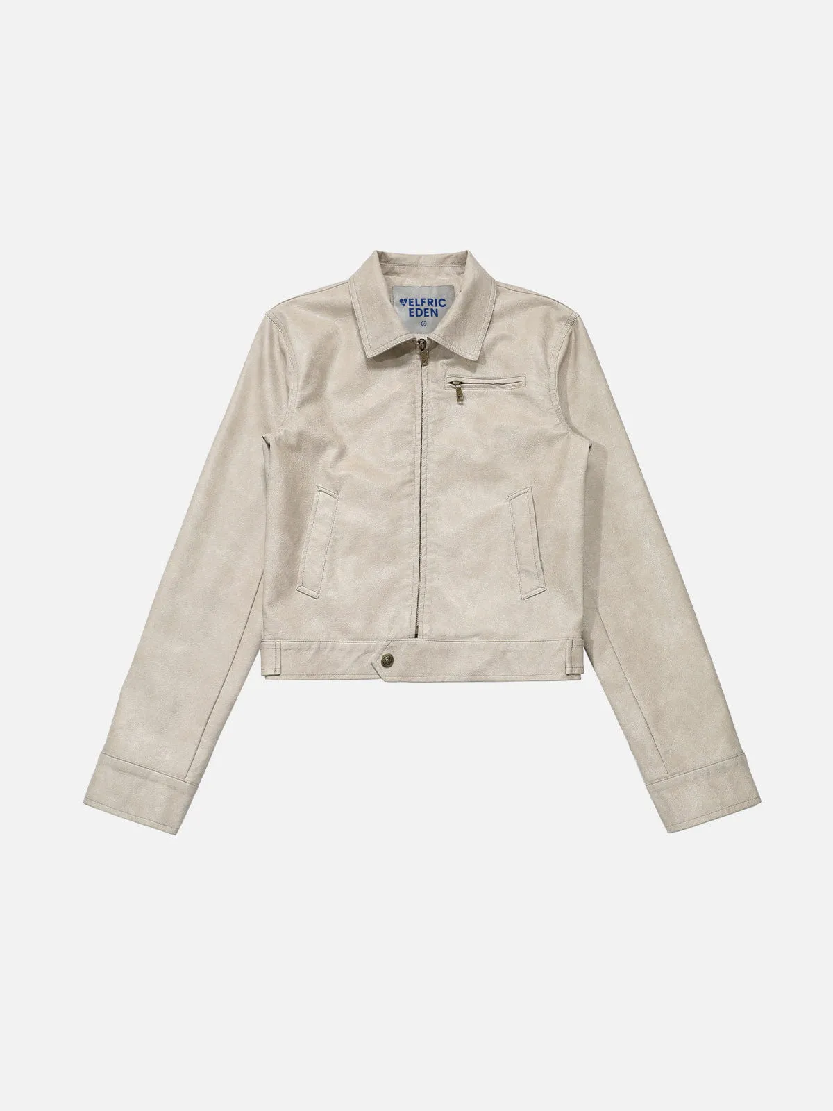 Aelfric Eden Cropped Faux Leather Jacket sold by Aelfric Eden