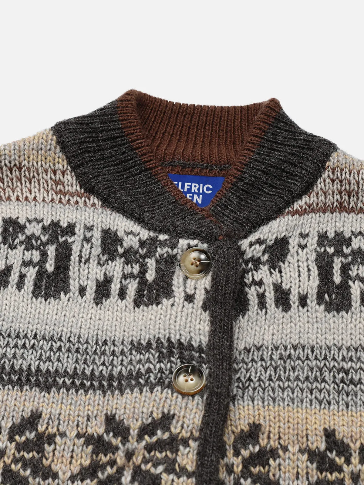 Aelfric Eden Snowflake Jacquard Cardigan sold by Aelfric Eden product image thumbnail 3