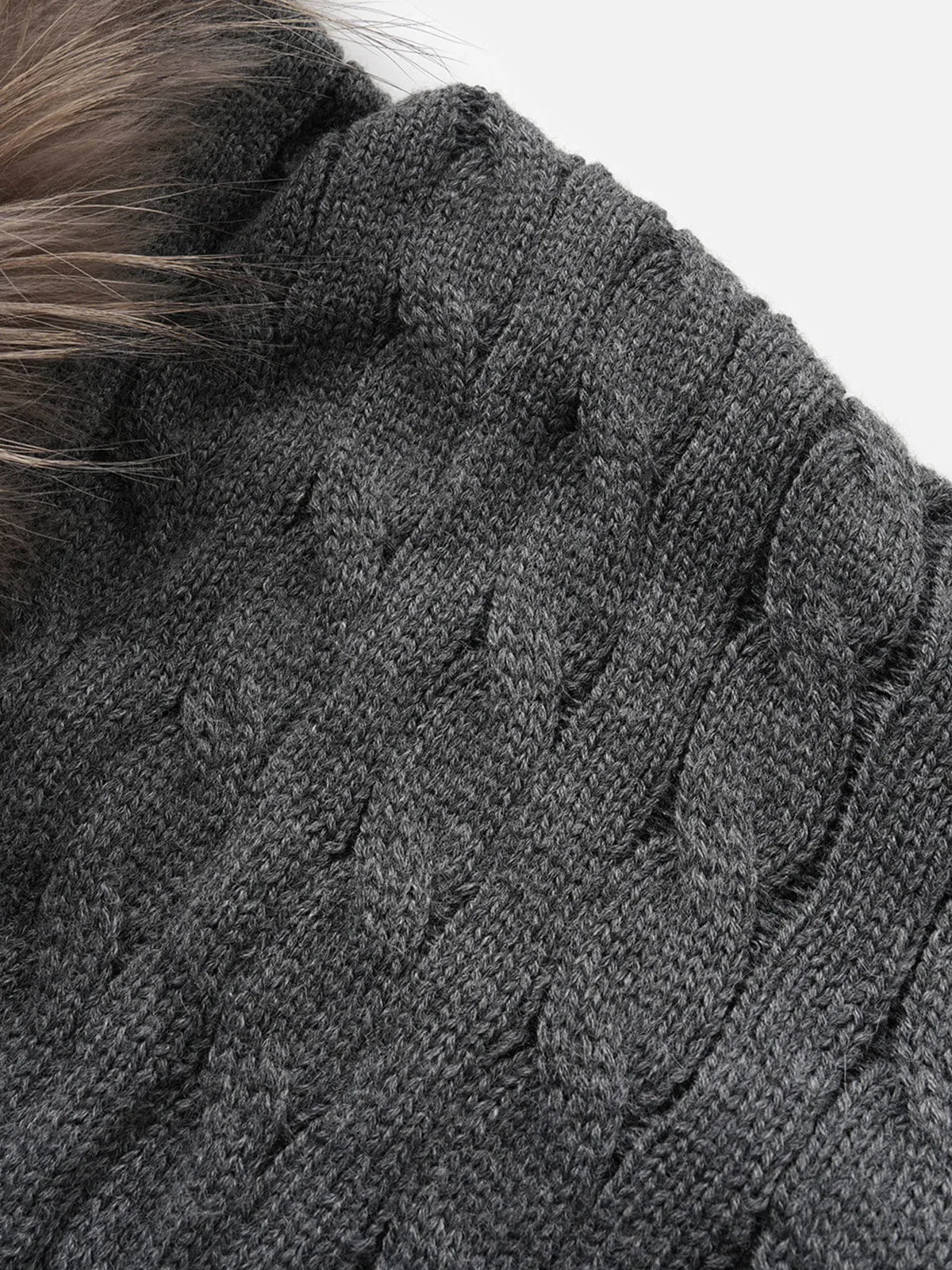 Aelfric Eden Faux Fur Collar Cardigan sold by Aelfric Eden product image thumbnail 4