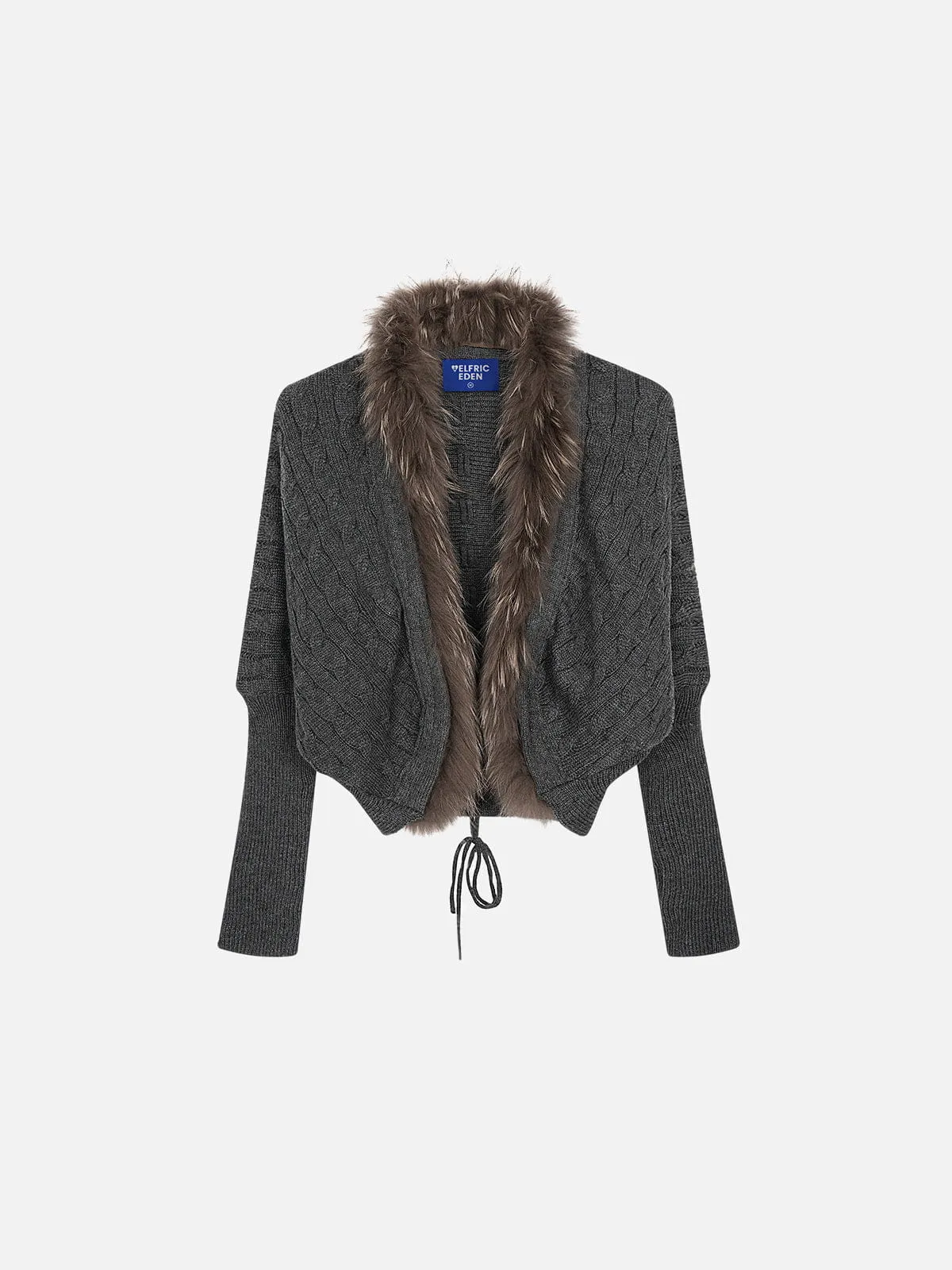 Aelfric Eden Faux Fur Collar Cardigan sold by Aelfric Eden