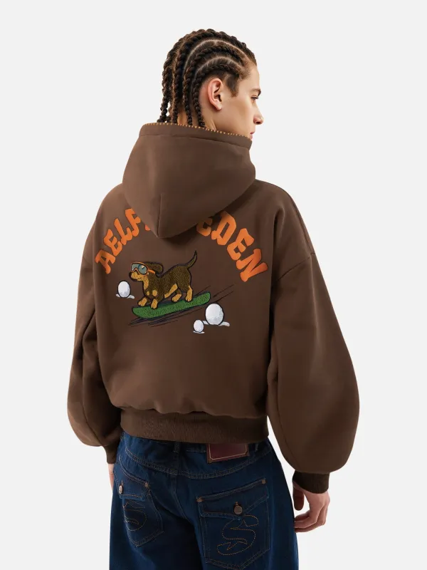 Aelfric Eden Boxy Dachshund Hoodie sold by Aelfric Eden