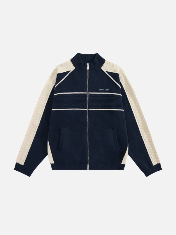 Aelfric Eden Color Blocking Knit Cardigan sold by Aelfric Eden