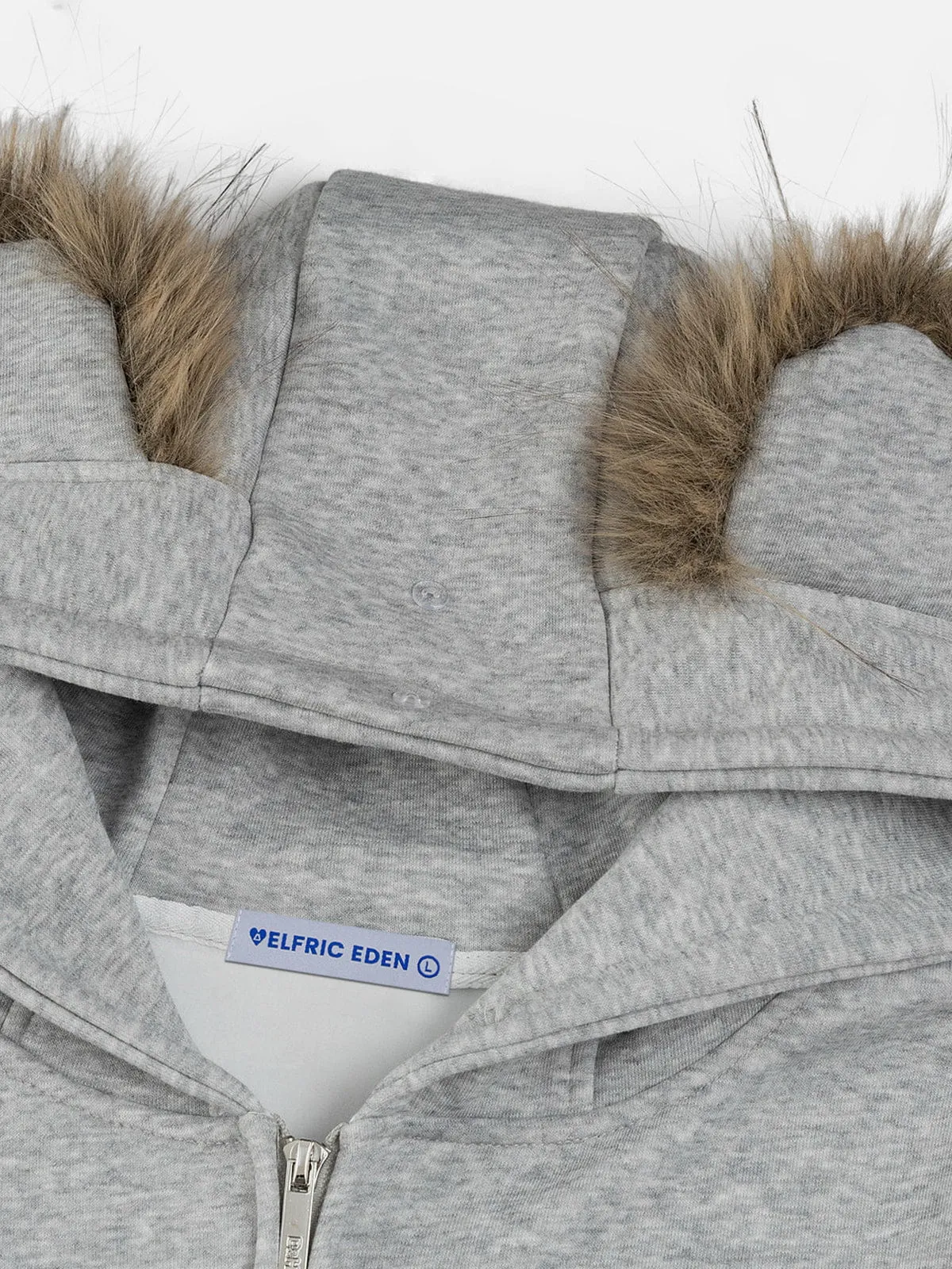 Aelfric Eden Detachable Collar Zip Up Hoodie sold by Aelfric Eden product image thumbnail 4