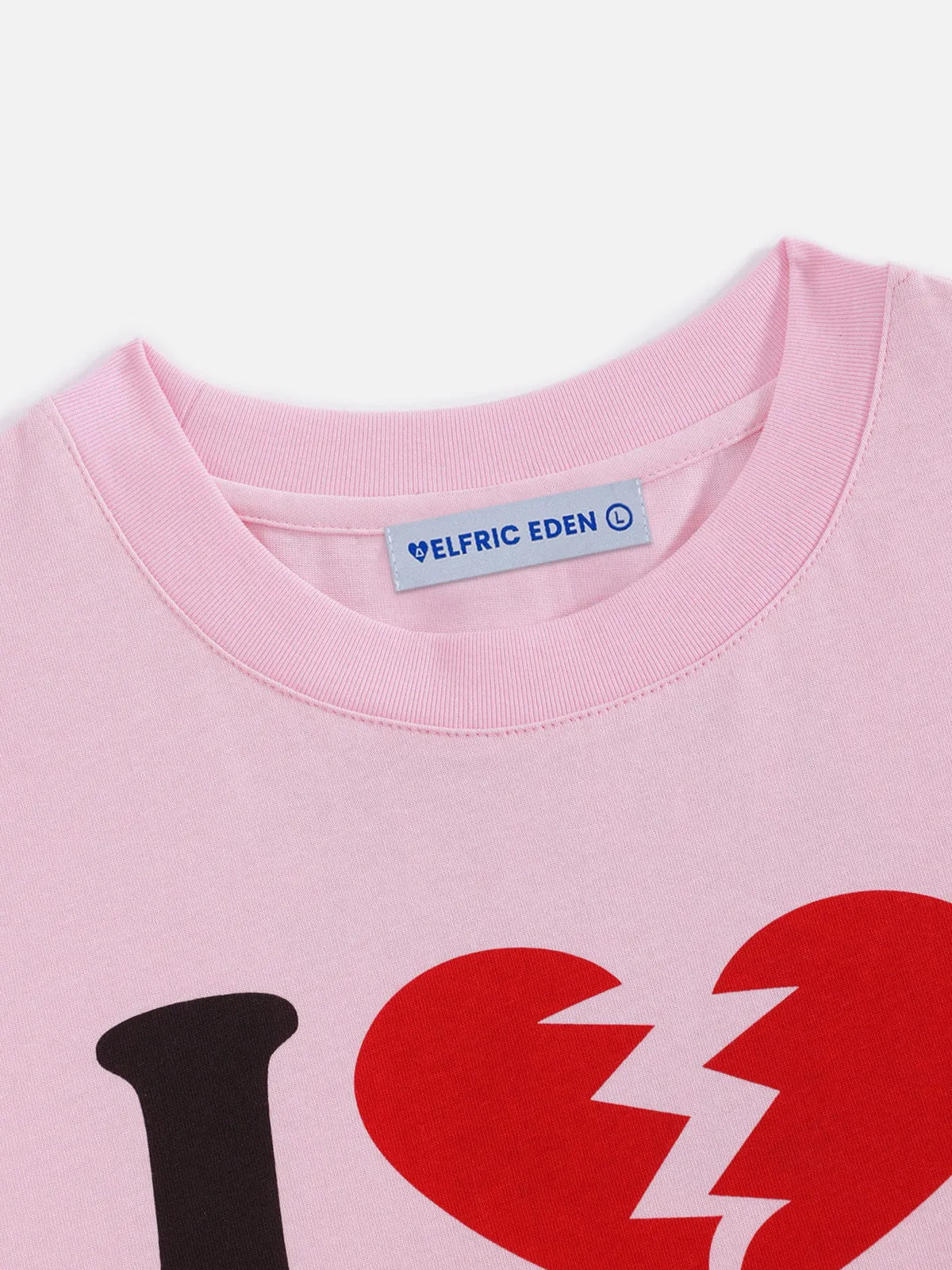 Aelfric Eden Heart Pattern Long Sleeve Tee sold by Aelfric Eden product image thumbnail 3