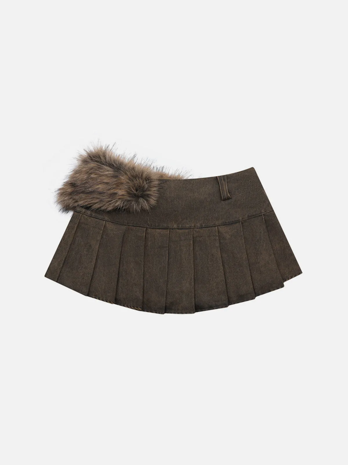 Aelfric Eden Faux Fur Skirt sold by Aelfric Eden product image thumbnail 3
