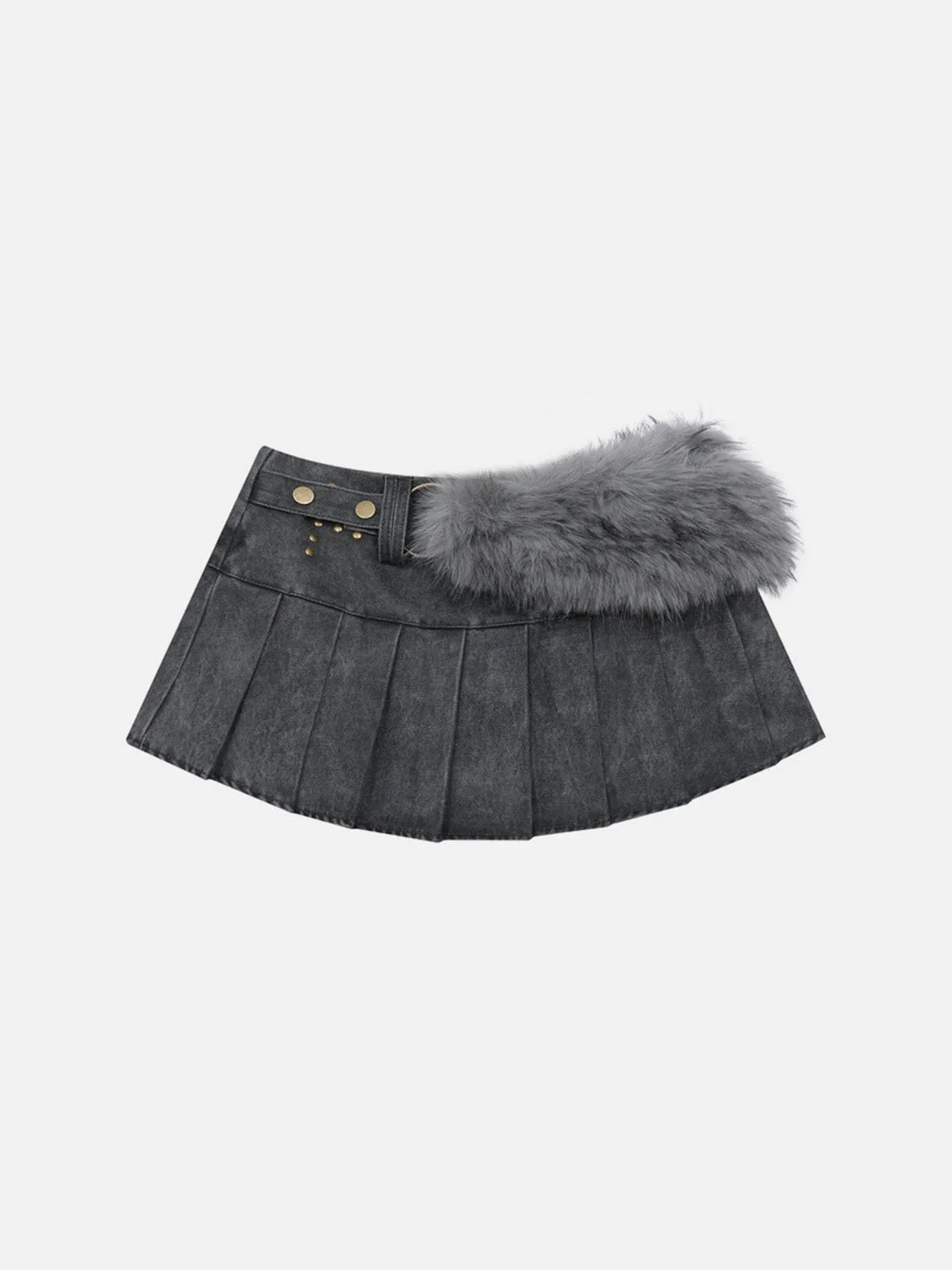 Aelfric Eden Faux Fur Skirt sold by Aelfric Eden product image thumbnail 2